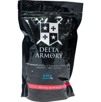 Airsoft Delta Armory airsoftové kuličky TRACER 0,23g 1kg - Glow in the Dark