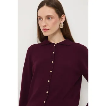 Dámský svetr Svetr Medicine dámský, vínová barva RW25-SWDB02 93M, vel. S