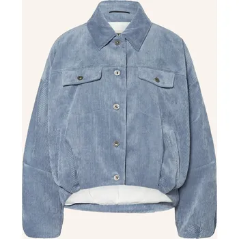 Dámský blejzr Drykorn Dámské Sako Z Manšestru Blaxton, modrá, 42