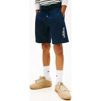 Chlapecké kraťasy Dětské kraťasy Tommy Hilfiger tmavomodrá barva, nastavitelný pas, KB0KB10023 KB0KB10023.104.122.PPY2 59X, vel. 104