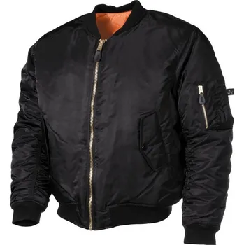 MFH int. comp. Bunda US MA1 ČERNÁ XXL ČERNÁ - BLACK