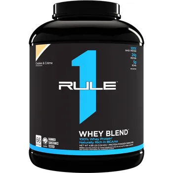 Protein Rule1 Whey Protein (2240 g, Čokoládové sušenky a krém)