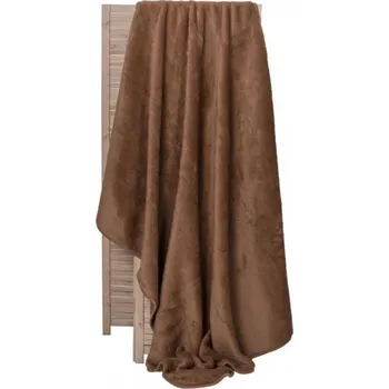 deka Deka Deka z ovčí vlny Merino jednovrstvá hnědá (camel) - 160 x 200 cm