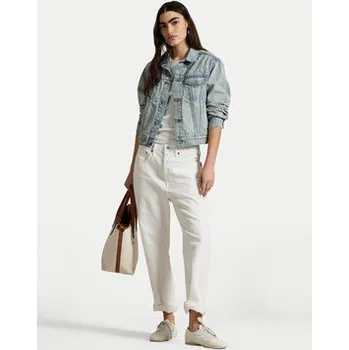 Pánská větrovka Polo Ralph Lauren Jeansová bunda 211969393001 Modrá Regular Fit XS