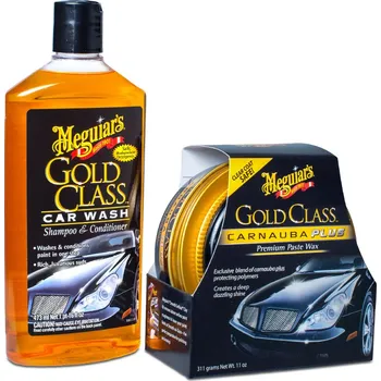 Meguiar's Gold Class Wash & Wax Kit - základní sada autokosmetiky pro mytí a ochranu laku