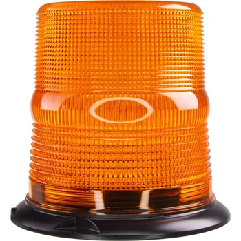 Pracovní světlo LED maják, 12-48V, 60xLED oranžový, pevná montáž, ECE R65