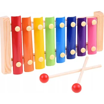 Barevné hudební Cimbálky hračka hudba IN0152