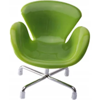 Doplněk pro panenku Miniaturní Křeslo - Ikona Designu pro Váš Domeček pro Panenky!