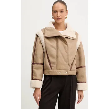 Pánská větrovka Bunda BOSS Orange C_Cheerlea 50548600 béžová 80A, vel. 40