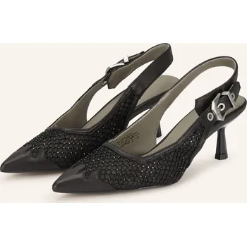 Dámské lodičky Allsaints Dámské Lodičky Idiya S Ozdobnými Kamínky, černá, 37