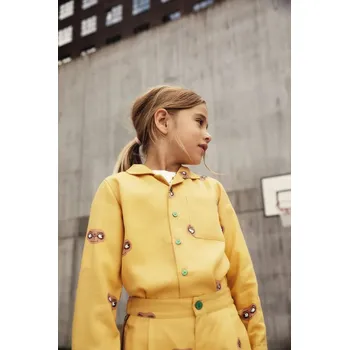 Chlapecké oblečení Dětská košile Mini Rodini E.T. 25820153 žlutá 10X, vel. 140-146