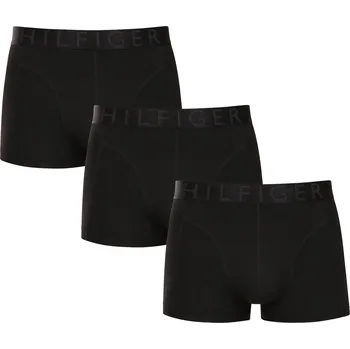 Boxerky 3PACK pánské boxerky Tommy Hilfiger černé (UM0UM03693 0XK) XXL UM0UM03693 0XK Možnost vrácení zboží ZDARMA do 120 dnů!