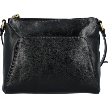 Kabelka Luxusní dámská kožená kabelka Katana elegant, černá
