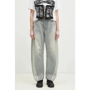 Dámské džíny Bavlněné džíny adidas Originals DENIM BN PANT, 32, modrá, 55J