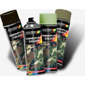 Motip Kamuflážní sprej matný RAL 1001 400 ml