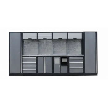 Dílenský regál Kvalitní PROFI dílenský nábytek 3920 x 495 x 2000 mm - TGS1301AW