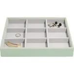 Stackers, Krabička na šperky Stackers s 9 přihrádkami classic šalvějově zelená - Formadore