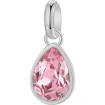 Přívěsek Brosway TRES JOLIE Růžová kapka - Chirurgická ocel 316L