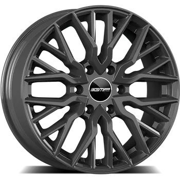 Disk 8,0x19 6/120 ET45 GMP Booster; glossy anthracite, kužel, průměr 74,6 (1250kg)