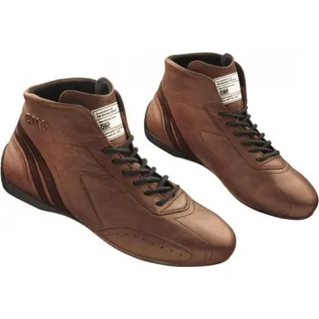 Moto obuv OMP Topánky OMP Carrera light-brown 40
