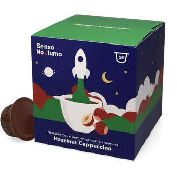 Káva Senso Nocturno | Hazelnut Cappuccino - Počet kapslí pro Dolce Gusto: 16
