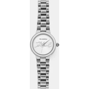 Hodinky Karl Lagerfeld dámské, stříbrná barva, R0553104509 SLV, vel. ONE SIZE