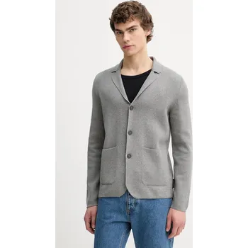 Dámský svetr Bavlněný kardigan Marc O'Polo 620501661004 šedá 90X, vel. M