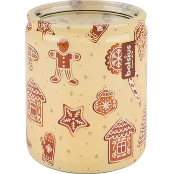 Svíčka Vonná Svíčka Bolsius: Perníčky/Cukroví (23h hoření) – Vánoční Aroma Dekorace