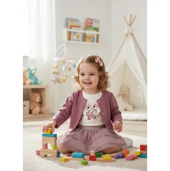 Dívčí oblečení Set - tričko s potiskem, svetr a sukně Mayoral - 1502922011 Veľkosť: 92