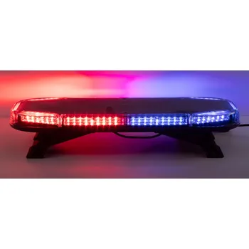 Pracovní světlo LED rampa 542mm, modro-červená, 12-24V, ECE R65