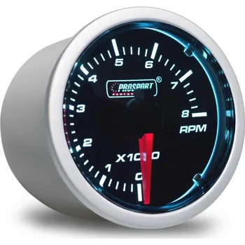 Tuning PROSPORT Performance přídavný budík řady Smoke, měřená hodnota: otáčkoměr