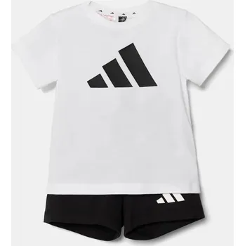 Dětská bavlněná souprava adidas JE1388 bílá 00X, vel. 80