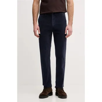 Pánské kalhoty Manšestrové kalhoty Gant pánské, tmavomodrá barva, 1505233 59X, vel. 32/32