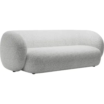 Pohovka Světle šedá čalouněná trojmístná pohovka MICADONI Kate 213 cm