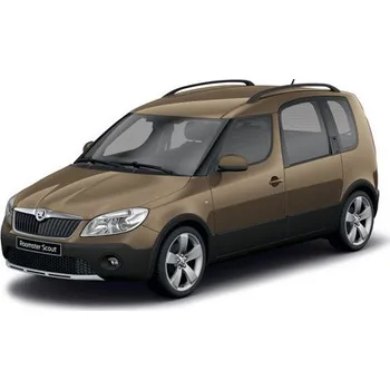 Nosič kol Příčníky Aurilis Trax Black pro Škoda Roomster Scout 2009-2015 s podélníky