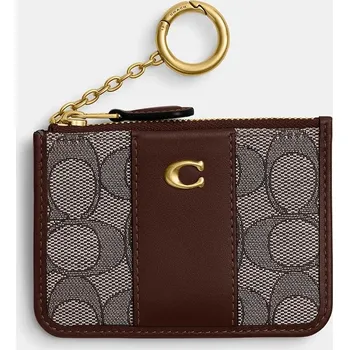 Peněženka Peněženka Coach dámská, hnědá barva, CCD13 82X, vel. ONE SIZE