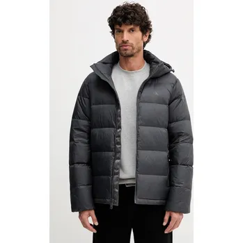 Péřová bunda Calvin Klein Jeans LV04RC518G šedá 90X, vel. S