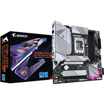Počítač Gigabyte B760M AORUS ELITE WIFI6E GEN5, Intel B760, 4xDDR5, 1xDP, 1xHDMI, mATX B760M A E WF6E GEN5
