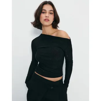 Dámské tričko Halenka s&nbsp;dlouhými rukávy - XS - House - černá - 549GX-99X