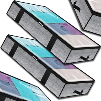 Organizér oblečení Camerazar Organizér 2 ks taška pod postel na prádlo prachotěsná do skříně