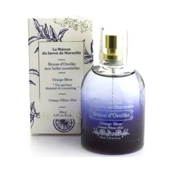 Osvěžovač vzduchu La Maison du Savon de Marseille Aromatický sprej Mlhový obláček Modrý pomeranč, vůně na polštář 50ml