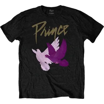 Pánské tričko Prince Tričko Doves Unisex Black 2XL