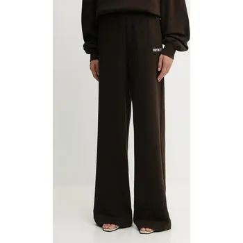 Bavlněné tepláky Rotate 1153131667 hnědá 88X, vel. S