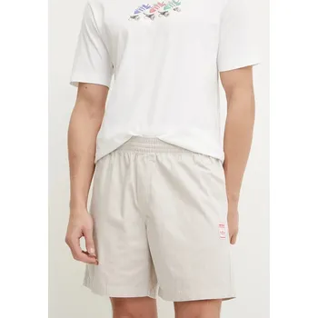 Pánské kraťasy Bavlněné šortky adidas Originals Wabash JD0674 béžová 01X, vel. L