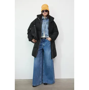 Dámský kabát Péřový kabát Medicine černá barva RW25-KPDB00 99X, vel. L