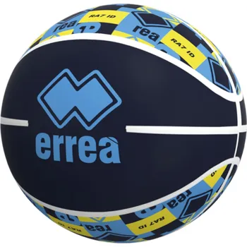 Fotbal ERREA´ ERREA RA ID Basketbalový míč BARVA: tmavě modrá - tyrkysová - neon žlutá, Velikost: 7 – tréninkový basketbalový míč do haly