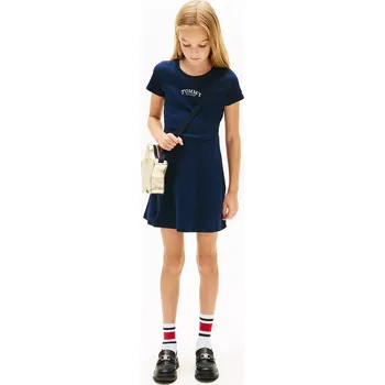 Dámské šaty Dětské bavlněné šaty Tommy Hilfiger KG0KG09284.104.122.PPY2 námořnická modř 59X, vel. 116