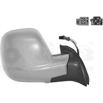 Auto zrcátko Vnější zpětné zrcátko VAN WEZEL 0906828