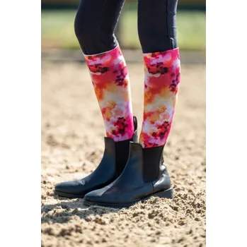 Jezdecké oblečení Jezdecké podkolenky HKM Essentials Červená 30-34