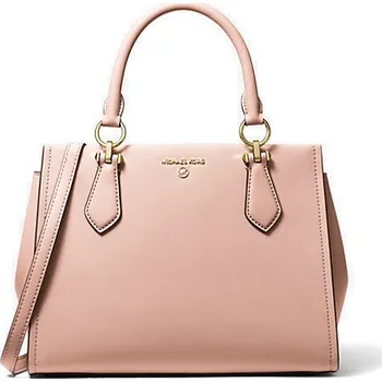 Michael Kors Marilyn medium kožená kabelka růžová + doprava zdarma